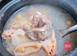 Lotus root bone soup recipe 6