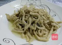 Illustration of how to make spicy shredded pork 3