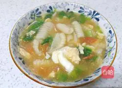 Illustration of braised sesame food 14