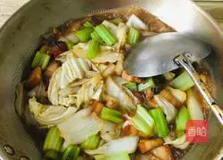 Illustration of braised pork stew 8