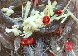 Drunk shrimp Illustration of how to do it 7