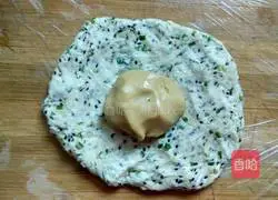 Illustration of how to make green onion soda crackers 6