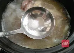 Yam Peanut tube bone soup recipe 13