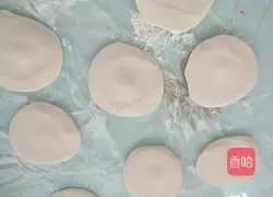 Illustration of how to make family version of red bean paste buns 5