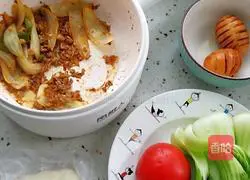 Illustration of how to make fried noodles 1