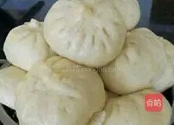 Illustration of how to make cabbage and pork buns 9