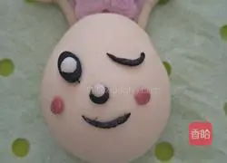 Illustration of how to make cute little white rabbit 11