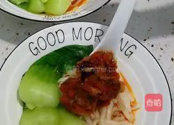 Illustration of how to make beef noodles 7