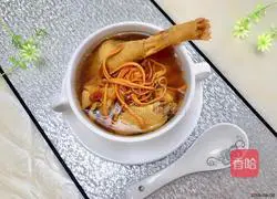 Cordyceps flower chicken soup recipe 6