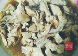 Illustration of how to make cold chicken 1