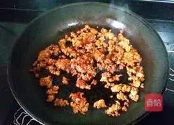Illustration of how to make tomato minced meat pasta 5