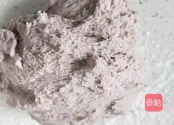 Illustration of how to make red bean and purple sweet potato buns 11