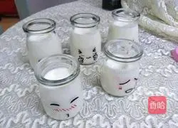 Illustration of how to make probiotic yogurt 6