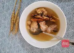 Wuzhi Mao Peach Chicken Soup Recipe Illustration 4