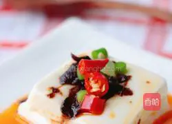 Illustration of how to make red oil lactone tofu 8