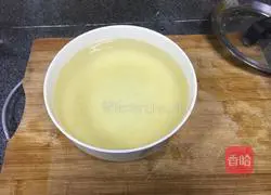 Illustration of how to make sago sweet green tea 7