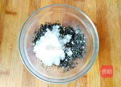Black sesame glutinous rice balls recipe 5