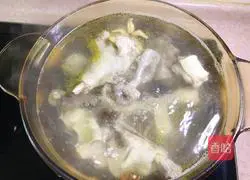 Illustration of how to cook chicken with palm ginseng 7