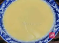 Illustration of how to make egg custard 3