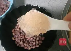 Red Bean Milk Sago Recipe Illustration 17