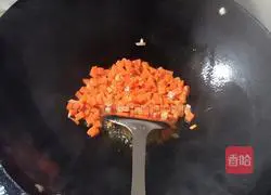 Illustration of how to make special fried noodles 7