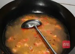 Illustration of how to make delicious pimple soup 4