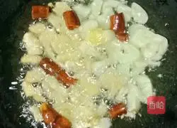 Illustration of how to make fried scallops with seafood sauce 8