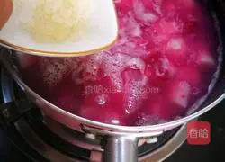Illustration of how to make fruity rice cake soup 6