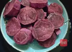 Illustration of how to make purple sweet potato buns 2