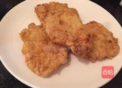 Illustration of how to make fried pork chop 8