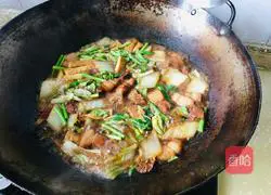 Illustration of braised pork stew 12