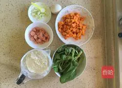 Pumpkin ham pimple soup recipe 1