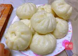 Illustration of how to make steamed buns 10