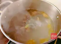 Corn Carrot Chicken Soup Illustration 6