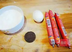 Ugly Octopus (Fried Ham Sausage) Recipe Illustration 1