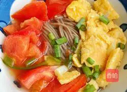 Illustration of how to make tomato soba noodles 14