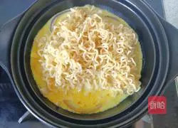 Milk curry instant noodles recipe 7