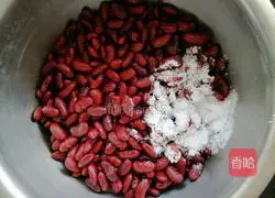 Illustration of how to make pattern bean paste cake (homemade bean paste filling) 2