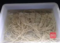 Mung bean noodle soup Illustration of how to do it 1