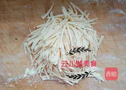 Illustration of how to make baby corn noodles 9