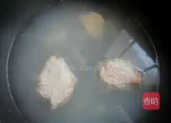 Illustration of how to make cold noodles with shredded chicken 4
