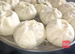 Illustration of how to make meat buns 7