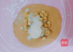 Illustration of how to make walnut buns 6