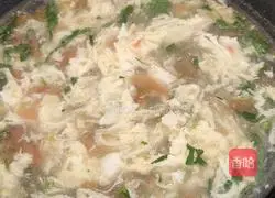 Tomato and egg soup recipe 7