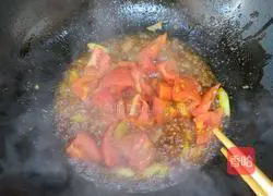 Staple food│Tomato and egg noodles, a simple warm dish Illustration of stomach breakfast recipe 4