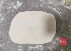 Illustration of how to make spring cake and leek box 10