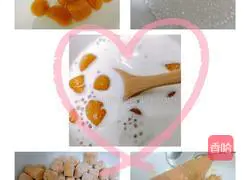 Illustration of homemade taro balls 6