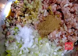 Illustration of how to make meat buns 3