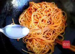 Illustration of how to make tomato pasta 7