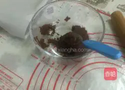 Illustration of how to make bean paste bread rolls 6